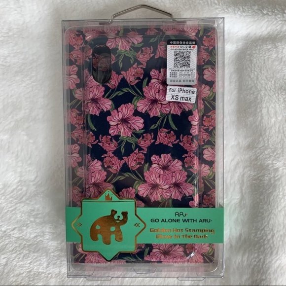 NEW  iPhone XS Max Floral case - Picture 1 of 8